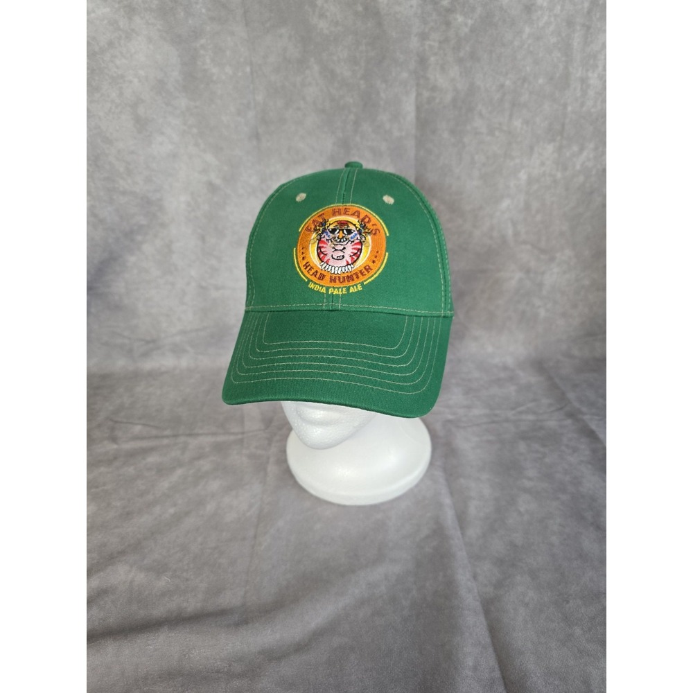 Fat Head's Hat Pale Ale Head Hunter Green Adjustable Strapback 2 Cap